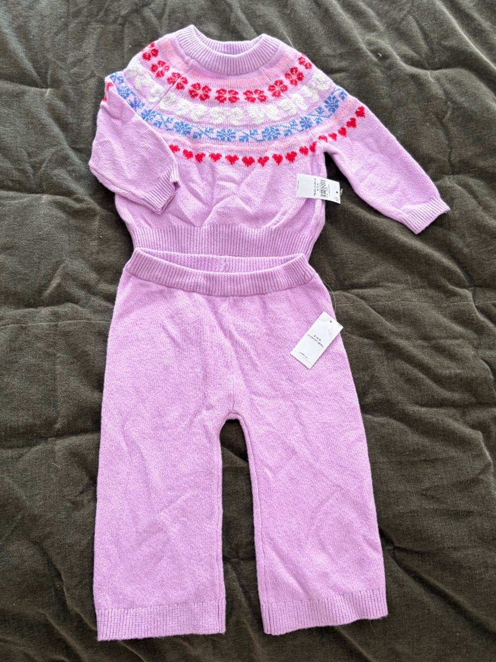 NWT Old Navy Knit Matching Set - 6-12M